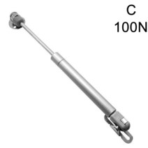 싱크대경첩 경칩 가스쇼바 60N 80N 100N 가스 스프링 캐비닛 구리 코어 도어 찬장 리프트 도어 주방 하드웨어 지원 유압 P5L8, 03 100N
