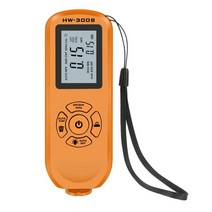 페인트두께측정 자동차 도막측정기 도막두께측정기 도막게이지 도장측정기 두께측정기 피막두께측정기 Hw-300s 자동차 코팅 두께 게이지 필름 두께 측정기 0-2000um 자동차, 주황색 가로