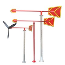 야외 풍향계 풍차 바람 측정기 측량 점검 방향계 공구, 상세 페이지 참고, 유리섬유 풍향계