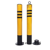 스톱바 스텐 안전봉 볼라드 카스토퍼 주차금지봉, 76x600mm 탑링, 1개