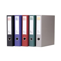 3공 D링 합지바인더(A4 KD-303 5cm 회색 리멤버), 단품