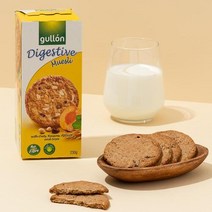 구욘 다이제스티브 뮤즐리 쿠키 230g 귀리 오트밀 통밀 크래커 비스켓 비건 과자, 단일/상품