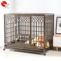 강력한 강아지케이지 대형 철장 강아지울타리, W125xD93xH110