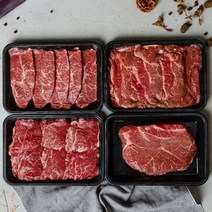 참다올 [참다올] 프리미엄 마장동 특수부위선물세트1.6kg 4종(안심 새우살 꽃살 채끝갈비살 각400g), 08월30일 (화) 출고