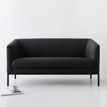 NISKO 2인 소파 F521SO2, 다크그레이 3571.0909