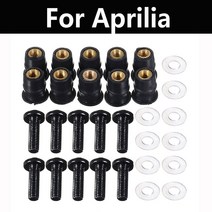 바이크 오토바이 윈드 쉴드 실드 페어링 볼트 스크류 키트 Aprilia Scarabeo 500 Shiver 750GT SM750 SRV 850 용 매트 카펫 러그 너트