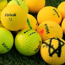 볼빅 로스트볼 컬러볼 연습용 컬러별 구매, V9525Y볼빅 연습용 엘로우B급10개