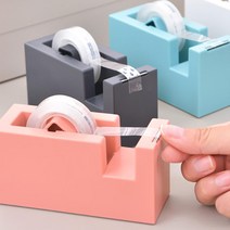 스카치 테이프 디스펜서 커터기 컷터기 커팅 컷터, 화이트