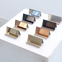 스타일리브 명함꽂이 거치대 홀대 8 colors, 실버 유광