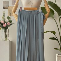 키메라제이 쉬폰 주름랩 치마바지 3color
