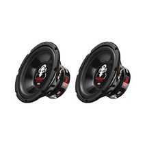 보스 오디오 8인치 듀얼 보이스 코일 4옴 1000와트 자동차 서브우퍼 2팩 P80DVC