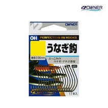 오너 장어바늘 우나기바늘 장어훅 메기 민물낚시, 14-516504