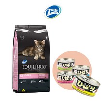 이퀼리브리오 키튼 1.5kg+히바리 캔간식, 1