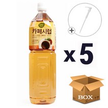 대상 슈가 카페시럽, 6개, 1.5L