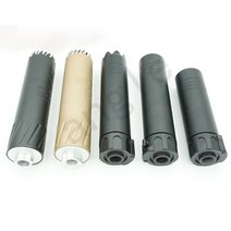 SOCOM556 RC2 14MM CCW AR15 금속 CNC 제조 레이저 조각 양극산화처리 소음기 CAL 5.56MM M14X1L JK 작업자의 음소거, C-165mm-14 CCW-Black