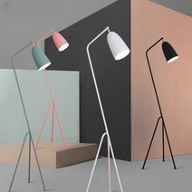 구비 그래스호퍼 스탠드 조명 거실 인테리어, 그린- 리모콘