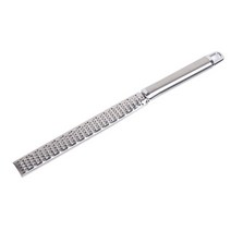 치즈 그라인더 치즈 그레이터 치즈 grater 스테인레스 스틸 레몬 감귤 생강 마늘 grater 긴 핸들 야채 수동 주방 도구, 협력사, 32.5x2.7cm