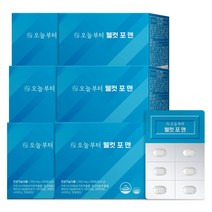 오늘부터 웰컷 포 맨, 6개, 90정