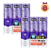 LG 생활건강 리치 진지바티스케어 치약 120gX3(허브) x2개, 단품없음, 120g