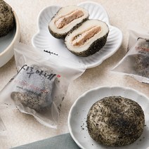 시루아네 흑임자두텁떡 개별포장 (60g*25개), 1박스, 60g
