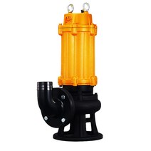슬러지 이송 펌프 농장 폐수 배설물 흡입 자흡식 진흙, 65WQ25-10-1.5 2.5인치 380V