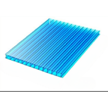 렉산 넥산 폴리카보네이트 PC판 캐노피 주차장 복층 그늘막 야외 단열 지붕 문 입구 처마, 블루