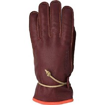 헤스트라 겨울 장갑 Hestra Winter Glove 따뜻한 가죽 레트로 스타일, Bordeaux  Brown