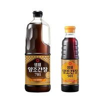 샘표 양조간장701 1.8L + 양조간장501 500ml, 3세트