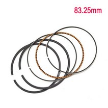 엔진 벨브 조정 오토바이 엔진 부품 STD + 25 100 보어 크기 83mm 피스톤 링 스즈키, 02 1 Set 83.25mm