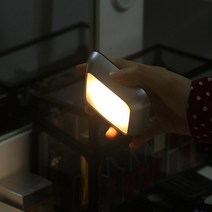 마그넷 LED 웜색 동작감지 센서등 실버 거실 집들이선물 침실 인테리어 안방 로비 무드등 아이방 호텔객실