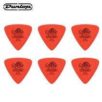 지엠뮤직_세트(6개) 던롭피크 431R.60 Tortex 0.60mm Triangle Dunlop Pick (No.141세트), 단품