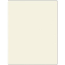 LUXPaper 21.6 x 27.9cm(8.5 11인치) 천연 카드스톡 스크랩북 용품 50팩 (베이지), Natural