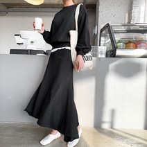 난닝구 스타룬 맨투맨스커트세트