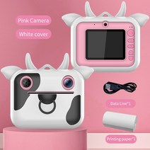 사진인화기 사진출력기 휴대폰사진출력 EQUITPER- 열 인쇄 카메라 폴라로이드 HD 비디오 사진 프린터, 04 D1