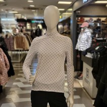 루이까스텔 여성 골프 DOT 프린트 냉감 터틀 티셔츠 3FTTS386 바이올렛 루이 777