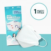 대박이네 하이가드 황사마스크 KF80 대형 1매입 화이트 4중구조 미세먼지차단