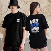 헤링본 남자 여자 16수 면티 반팔 티셔츠 여름 공용 데일리 오버핏 TE505
