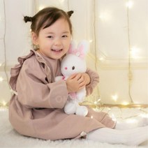 여아 콩지래빗 토끼 애착 수면 인형 완구 유아용 친구 장난감 키즈클래스 친구만들기