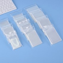 포카슬리브 카드홀드커버 다양한 크기의 투명 두꺼운 50 개 보드 게임 포커 오픈 프로텍터 두께 0.2mm, 82x122 mm