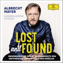[CD] Albrecht Mayer 알브레히트 마이어 18세기 오보에 협주곡집 - 호프마이스터 / 레브룬 / 피알라 / 코젤루 (Lost and Found ...