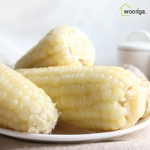 탱글탱글 냉동 삶은 찰옥수수, 백찰옥수수(16~18cm내외) 14개