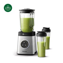 PHILIPS 필립스 HR365500 블렌더 2리터 2x물컵 식기세척기 사용가능, 기본