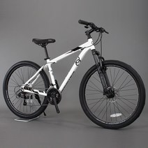 오투휠스 M4 입문용 산악 MTB 자전거 21단 27.5인치, 15 - 블루그레이, 반조립-택배배송