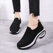 데일리 로퍼 키높이 가죽 스웨이드 여성 발편한 버클 리본 캐주얼 웨지 신발 메쉬 통기성 운동화 플랫폼 컴포트 스포츠 신발 운동화 zapatos mujer chaussure