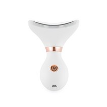 넥크림 목주름패치 NOBOX-넥케어 이중턱케어 목주름개선 미용기기 제거 LED 스킨 라이트 테라피 컬러테라피 온열 치료 주름케어 노화방지 목 관리 도구 진동 피부 리프팅 강화 마사, CHINA, WITH BOX