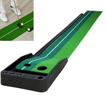 골프 퍼팅 실내 연습장 퍼팅 연습기 2.5m 친환경 투톤 인조잔디