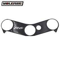 오토바이 YAMAHA YZF-R6 YZF R6 YZFR6 2006-2016 탄소 섬유 데칼 스티커 패드 트리플 트리 탑 클램프 어퍼 바이크, 푸른