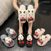 썬왕 루돌프 방한 실내화 WS010