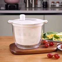 야채 탈수기 나물 물기제거 짤순이 샐러드 만두속 투명 채소 두부 음식, 기본선택