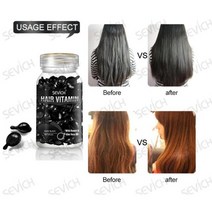 헤어 스타일링 엘립스 비타민 케라틴 컴플렉스 오일 부드러운 실키 마스크 수리 손상된, 베이지